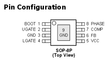 APW8725A   5V to 12V Synchronous Buck Controller,The APW8725A provides excel-  lent output voltage regulations against load current  variation.