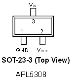 The APL5308/9 series are micropower, low dropout lin-  ear regulators, which operate from 2.7V to 6V input volt-  age and deliver up to 300mA.