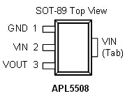 The APL5508/5508R/5509/5509R is low-power and low  dropout linear regulator, which operates in the rage of  2.7V to 6V input voltage and delivers up to 560mA output  current.