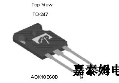 AOK15B60D ,AOK10B60D ,AOK20B120E1;The Alpha IGBT  line of products offers best-in-class  performance in conduction and switching losses, with  robust short circuit capability.